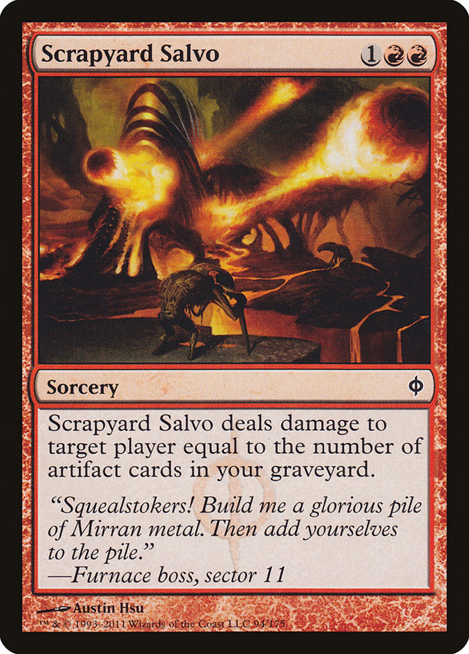 Scrapyard Salvo [New Phyrexia] | The CG Realm