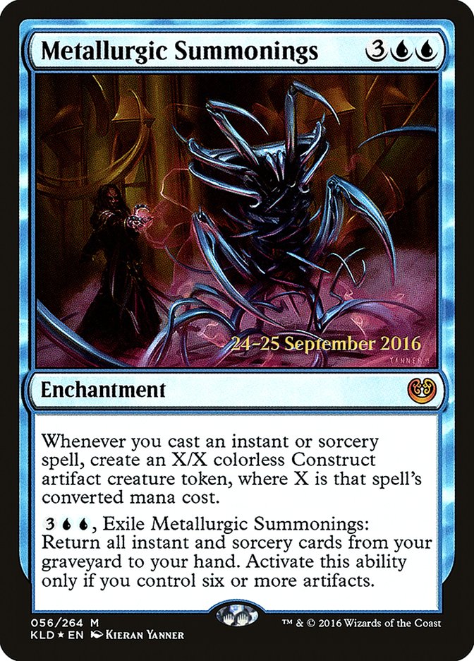 Metallurgic Summonings [Kaladesh Prerelease Promos] | The CG Realm