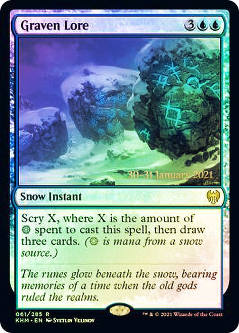 Graven Lore [Kaldheim Prerelease Promos] | The CG Realm