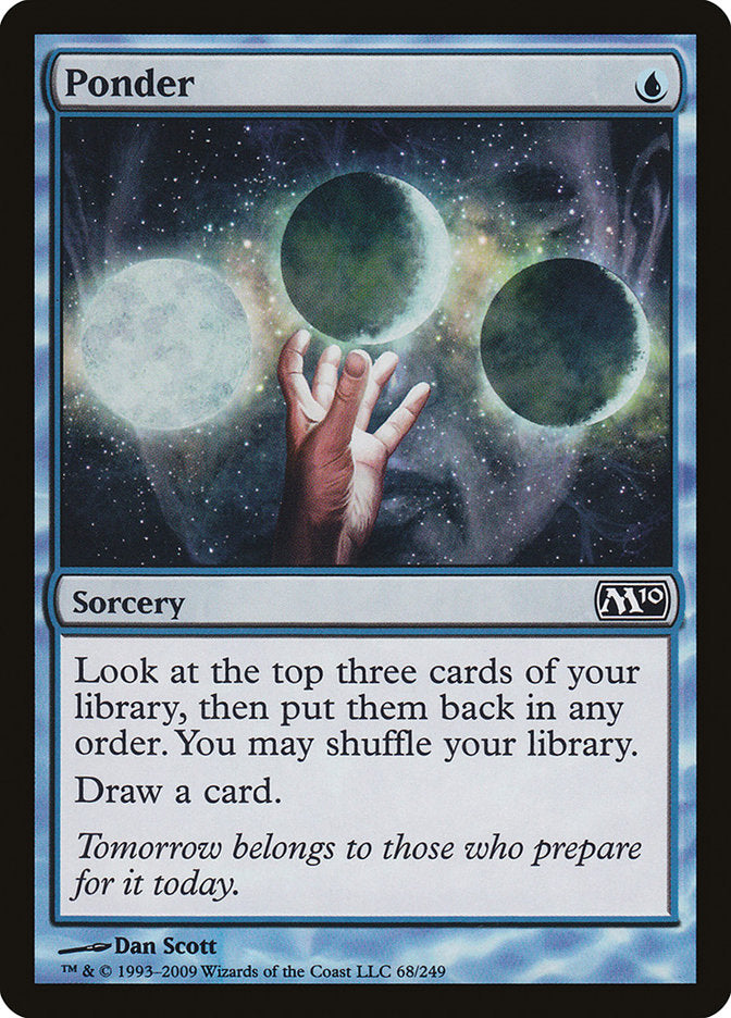 Ponder [Magic 2010] | The CG Realm