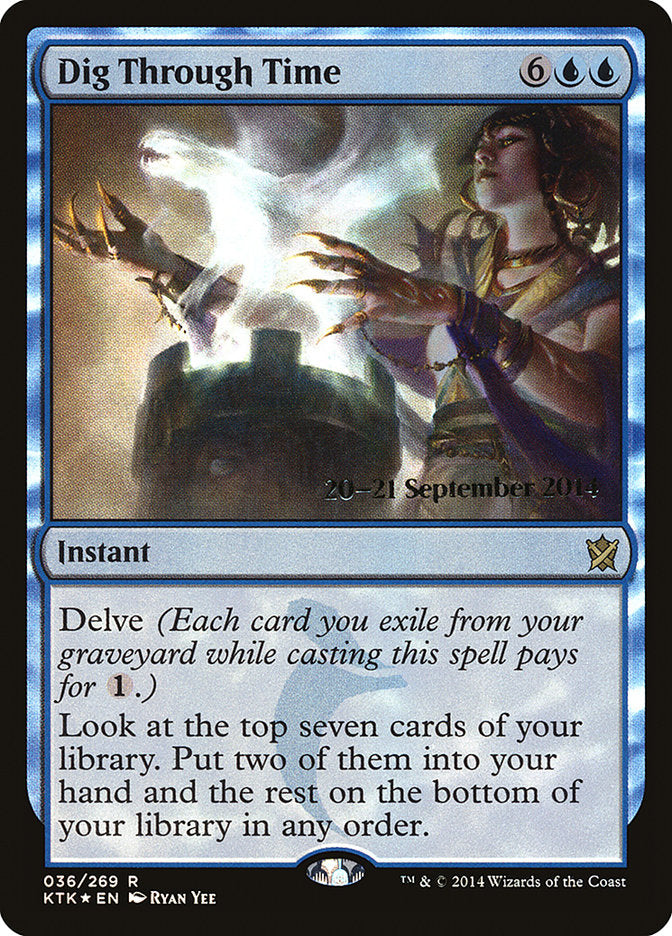 Dig Through Time [Khans of Tarkir Prerelease Promos] | The CG Realm