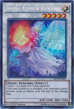 Armades, Keeper of Boundaries [MP14-EN095] Secret Rare | The CG Realm