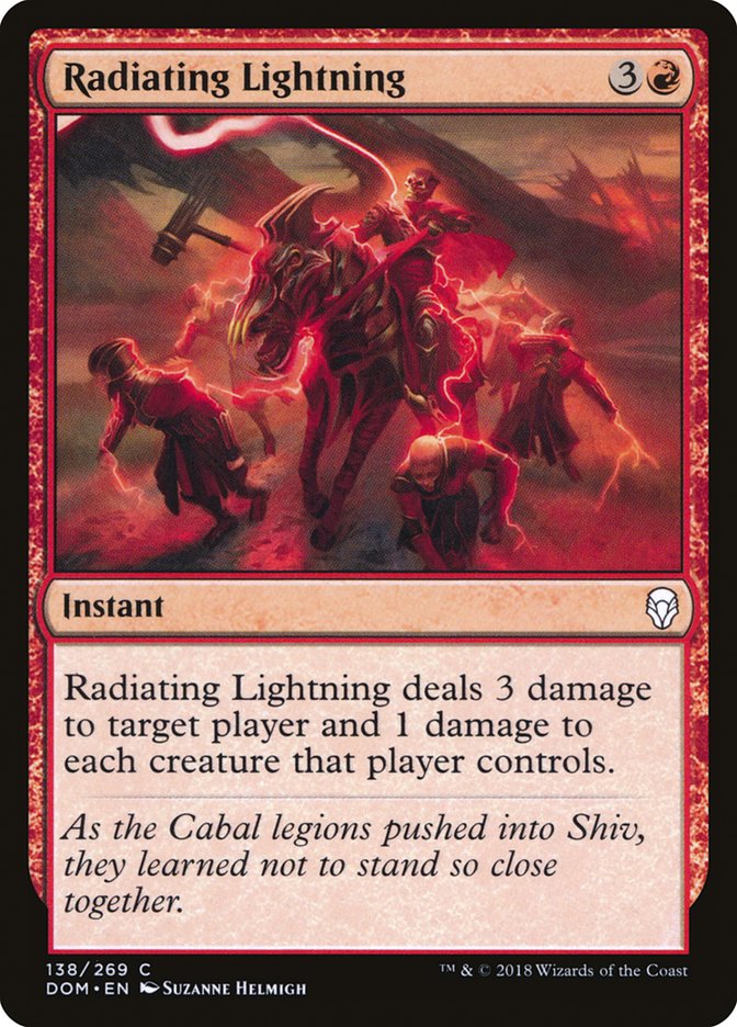 Radiating Lightning [Dominaria] | The CG Realm