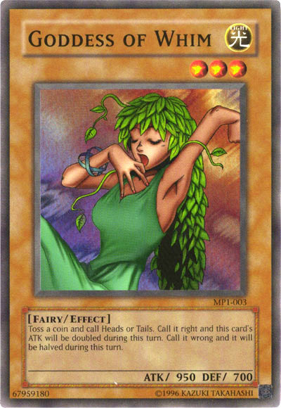 Goddess of Whim [MP1-003] Super Rare | The CG Realm