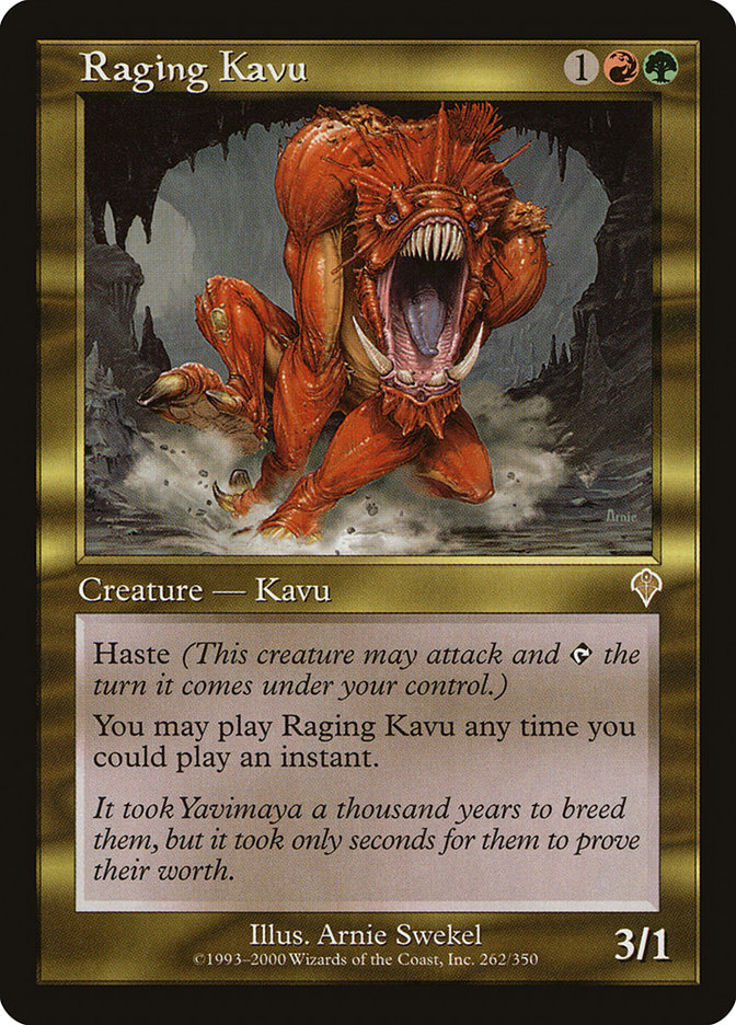 Raging Kavu [Invasion] | The CG Realm