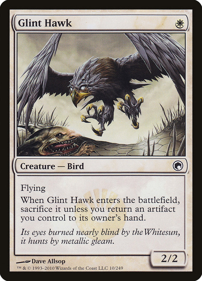 Glint Hawk [Scars of Mirrodin] | The CG Realm