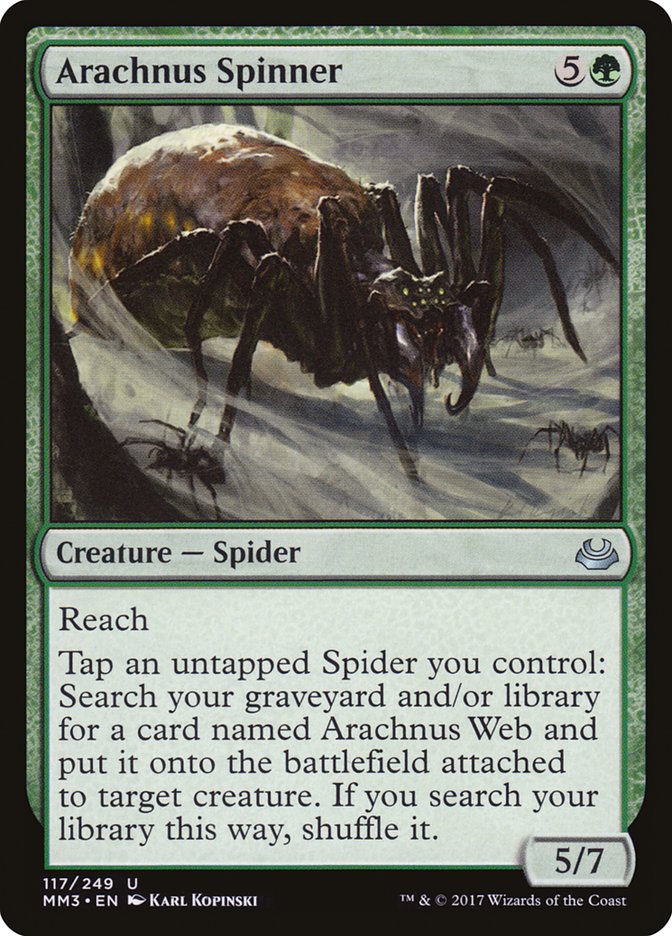 Arachnus Spinner [Modern Masters 2017] | The CG Realm