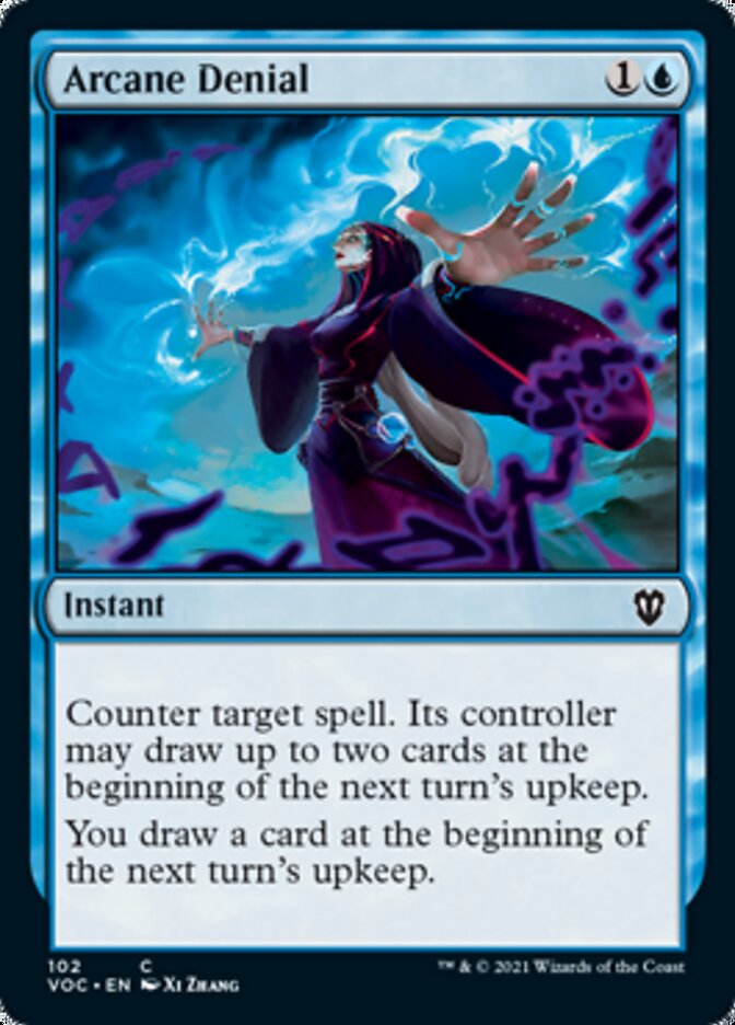 Arcane Denial [Innistrad: Crimson Vow Commander] | The CG Realm