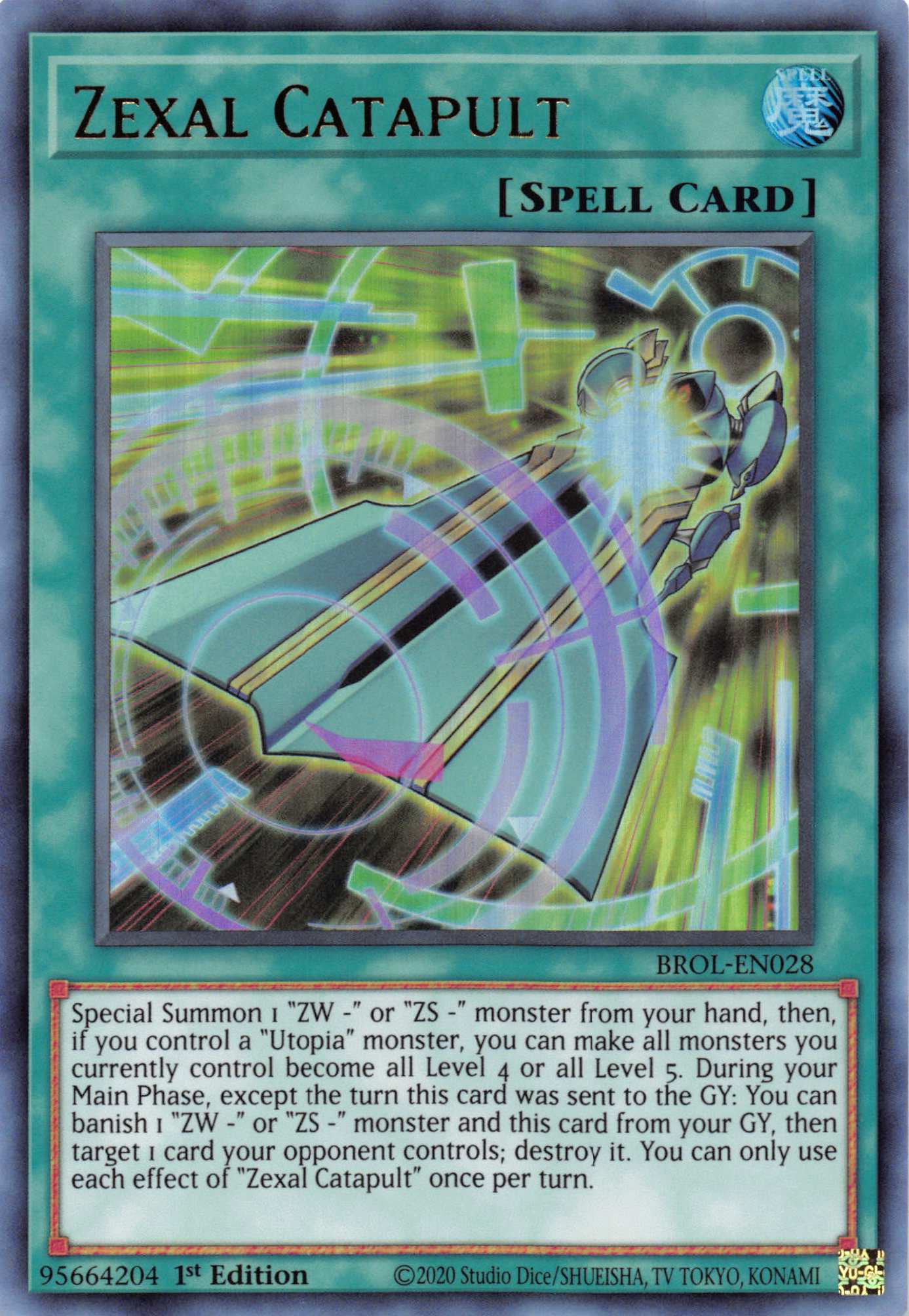 Zexal Catapult [BROL-EN028] Ultra Rare | The CG Realm