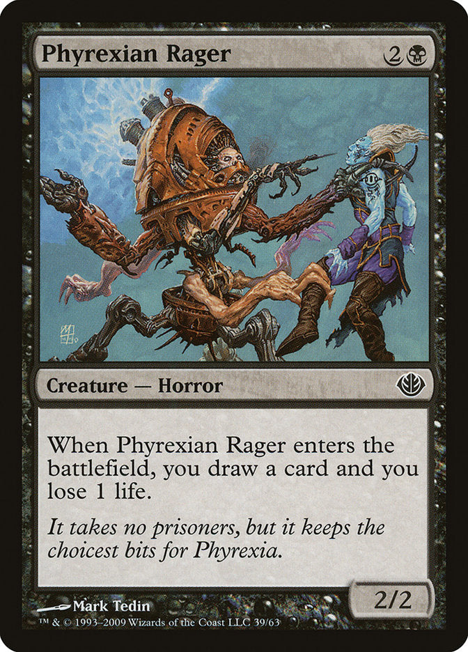 Phyrexian Rager [Duel Decks: Garruk vs. Liliana] | The CG Realm