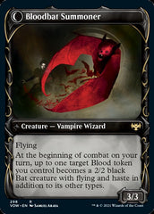 Voldaren Bloodcaster // Bloodbat Summoner (Showcase Fang Frame) [Innistrad: Crimson Vow] | The CG Realm