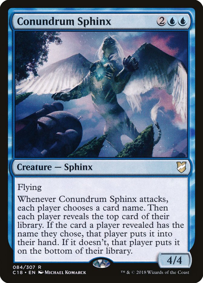 Conundrum Sphinx [Commander 2018] | The CG Realm