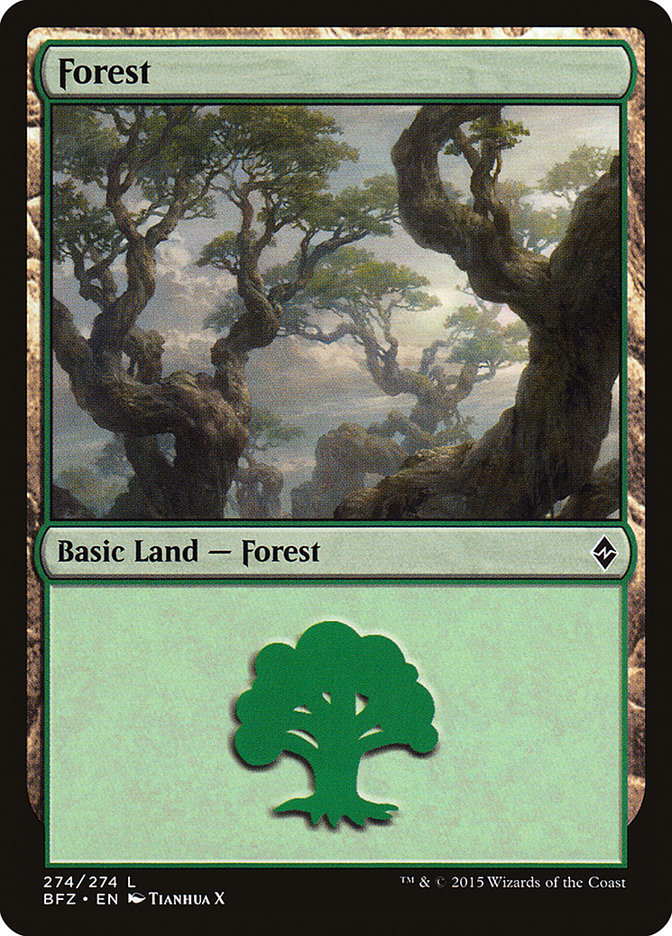 Forest [Battle for Zendikar] | The CG Realm