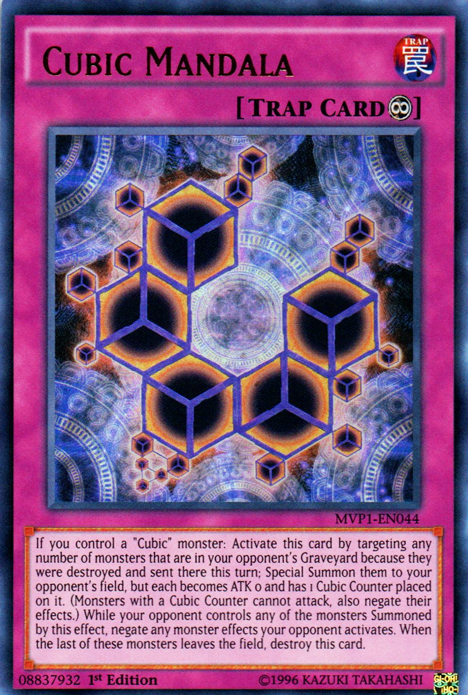 Cubic Mandala [MVP1-EN044] Ultra Rare | The CG Realm