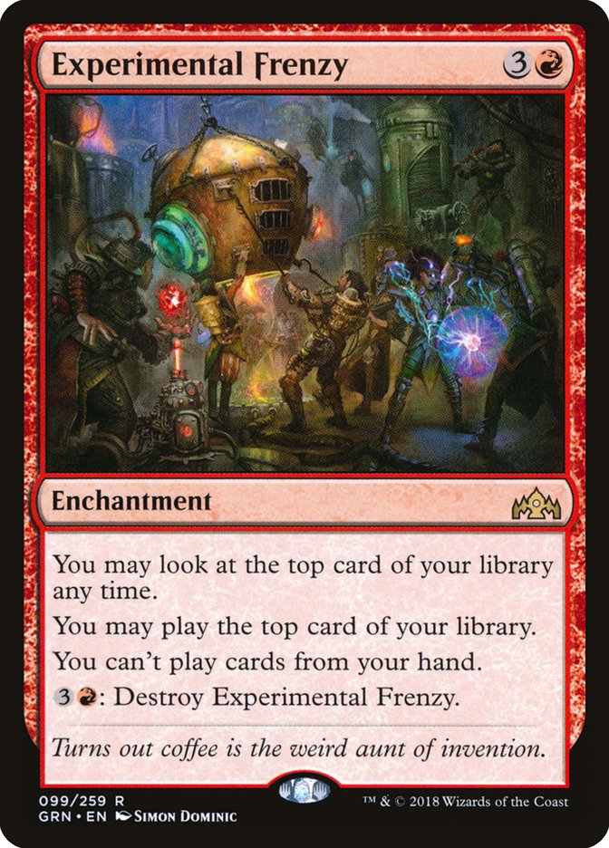 Experimental Frenzy [Guilds of Ravnica] | The CG Realm