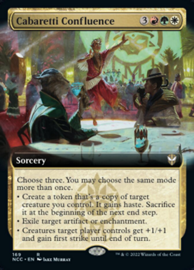 Cabaretti Confluence (Extended Art) [Streets of New Capenna Commander] | The CG Realm