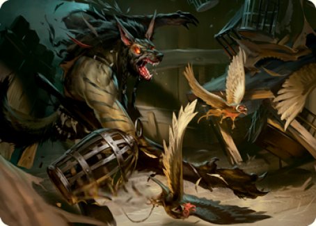 Wing Shredder Art Card [Innistrad: Midnight Hunt Art Series] | The CG Realm