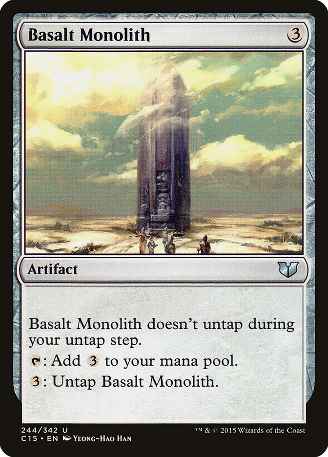 Basalt Monolith [Commander 2015] | The CG Realm