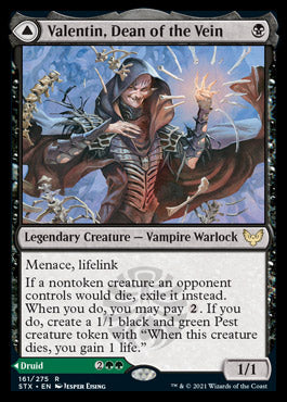 Valentin, Dean of the Vein (STX-161) - Strixhaven: School of Mages