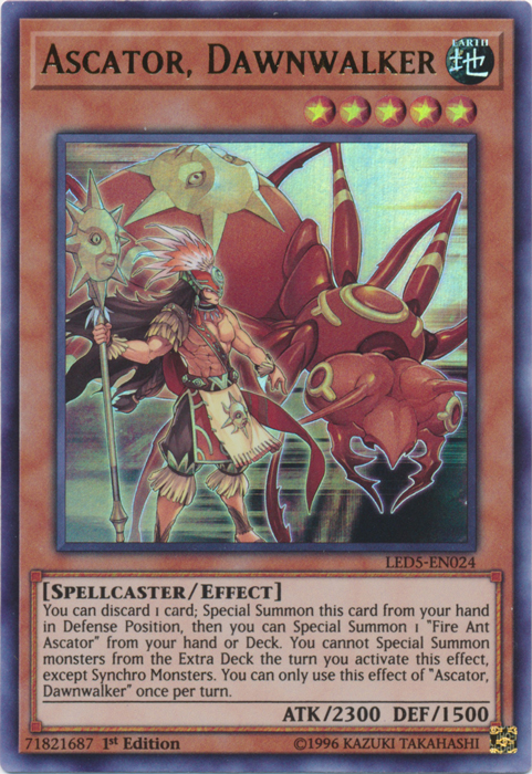 Ascator, Dawnwalker [LED5-EN024] Ultra Rare | The CG Realm