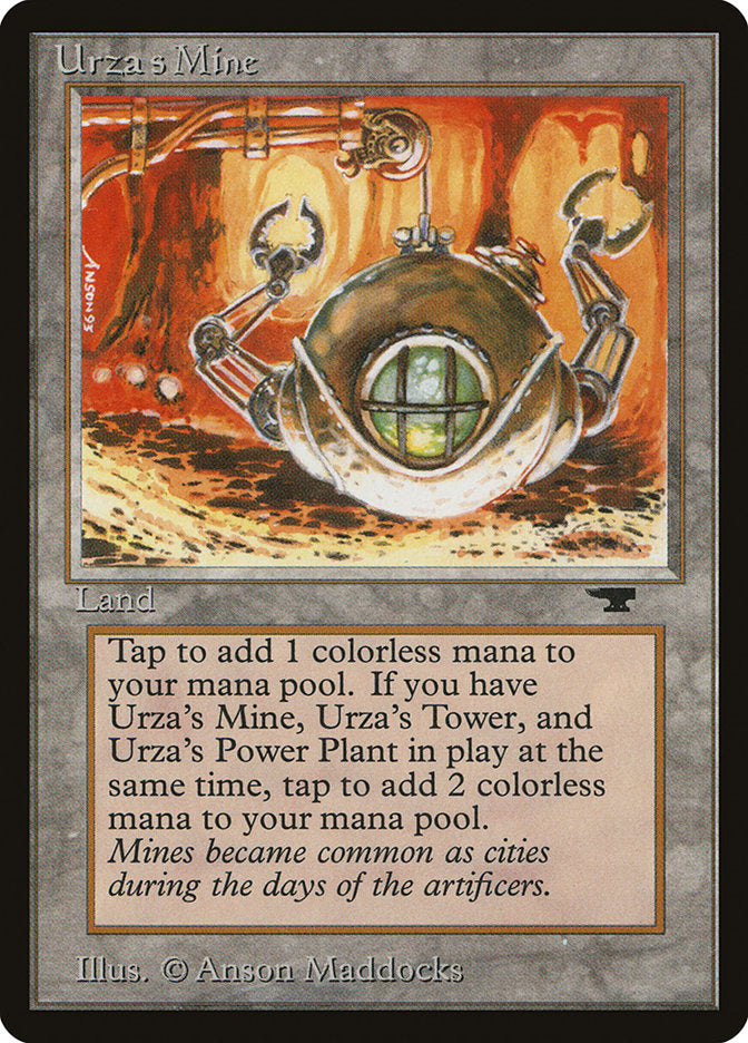 Urza's Mine (Orange Background) [Antiquities] | The CG Realm