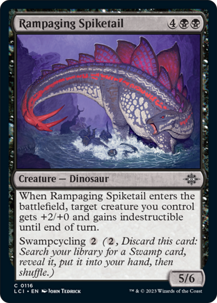 Rampaging Spiketail [The Lost Caverns of Ixalan] | The CG Realm