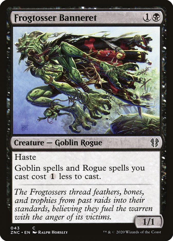 Frogtosser Banneret [Zendikar Rising Commander] | The CG Realm