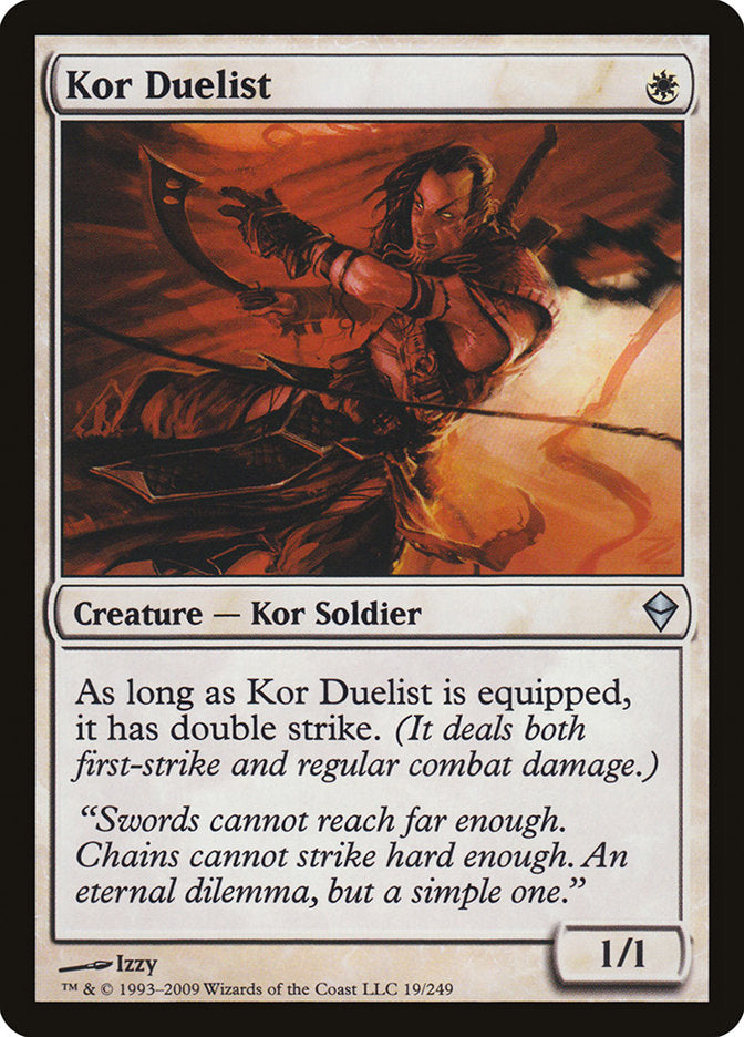 Kor Duelist [Zendikar] | The CG Realm