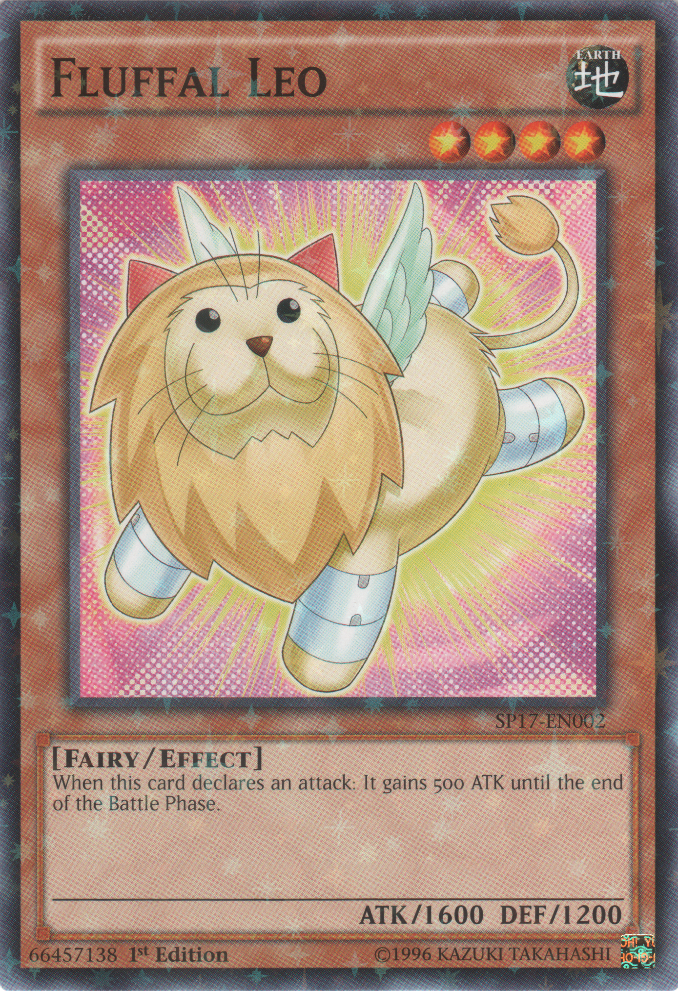 Fluffal Leo [SP17-EN002] Starfoil Rare | The CG Realm
