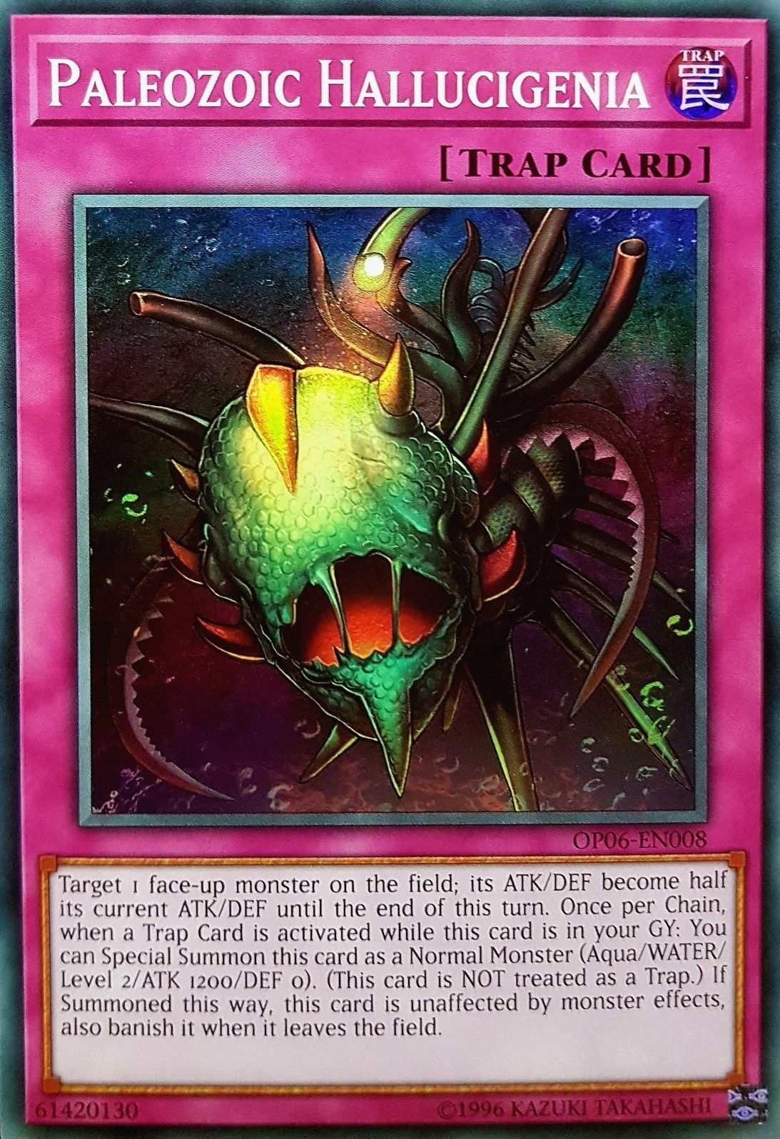 Paleozoic Hallucigenia [OP06-EN008] Super Rare | The CG Realm