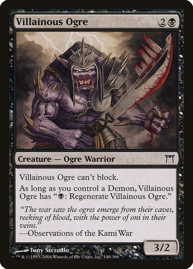 Villainous Ogre [Champions of Kamigawa] | The CG Realm