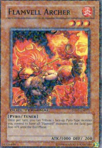 Flamvell Archer [DT01-EN071] Common | The CG Realm
