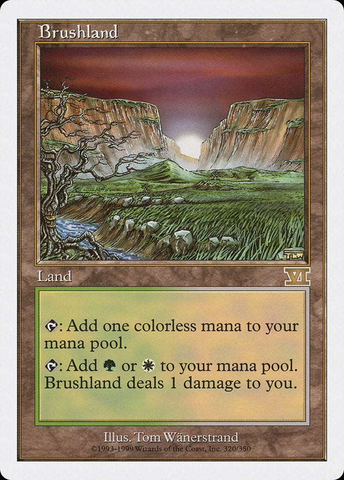 Brushland [Classic Sixth Edition] | The CG Realm