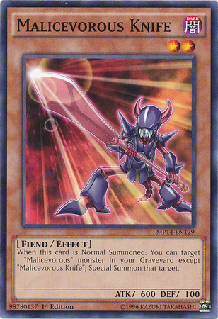 Malicevorous Knife [MP14-EN129] Common | The CG Realm