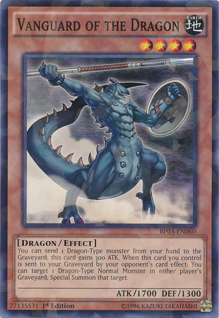 Vanguard of the Dragon [BP03-EN060] Shatterfoil Rare | The CG Realm
