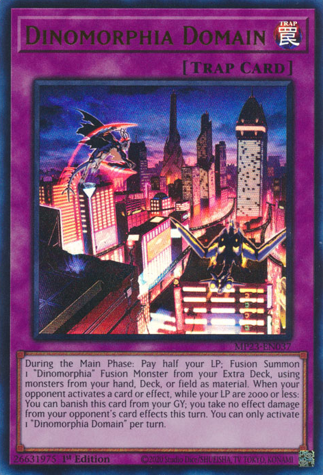 Dinomorphia Domain [MP23-EN037] Ultra Rare | The CG Realm
