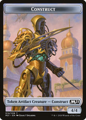 Beast // Construct Double-Sided Token [Core Set 2021 Tokens] | The CG Realm