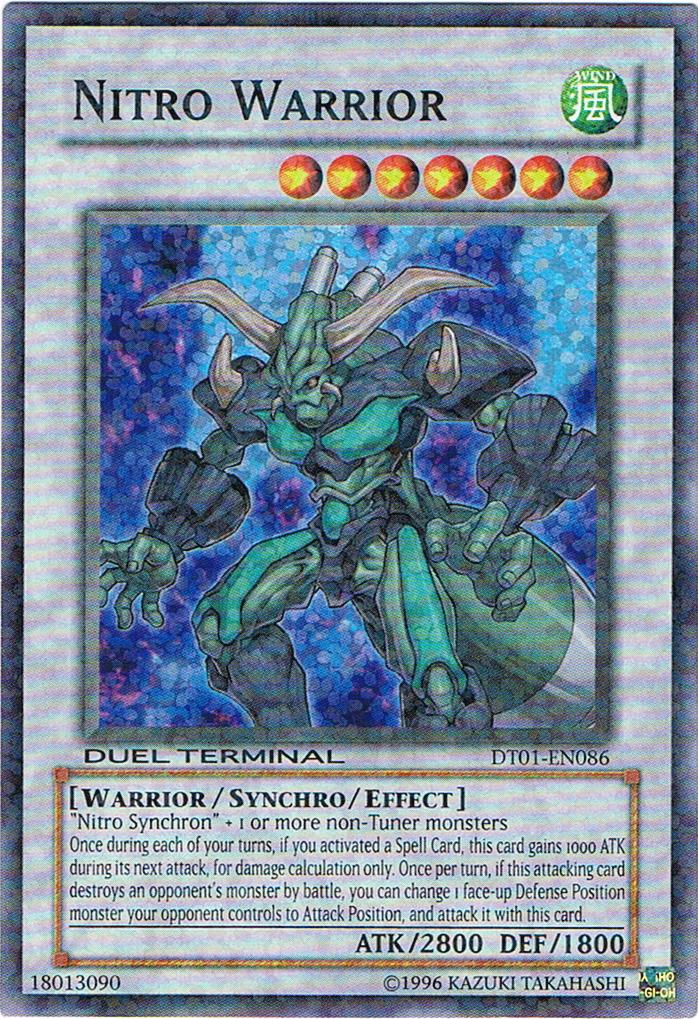 Nitro Warrior [DT01-EN086] Super Rare | The CG Realm