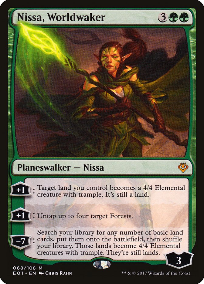 Nissa, Worldwaker [Archenemy: Nicol Bolas] | The CG Realm