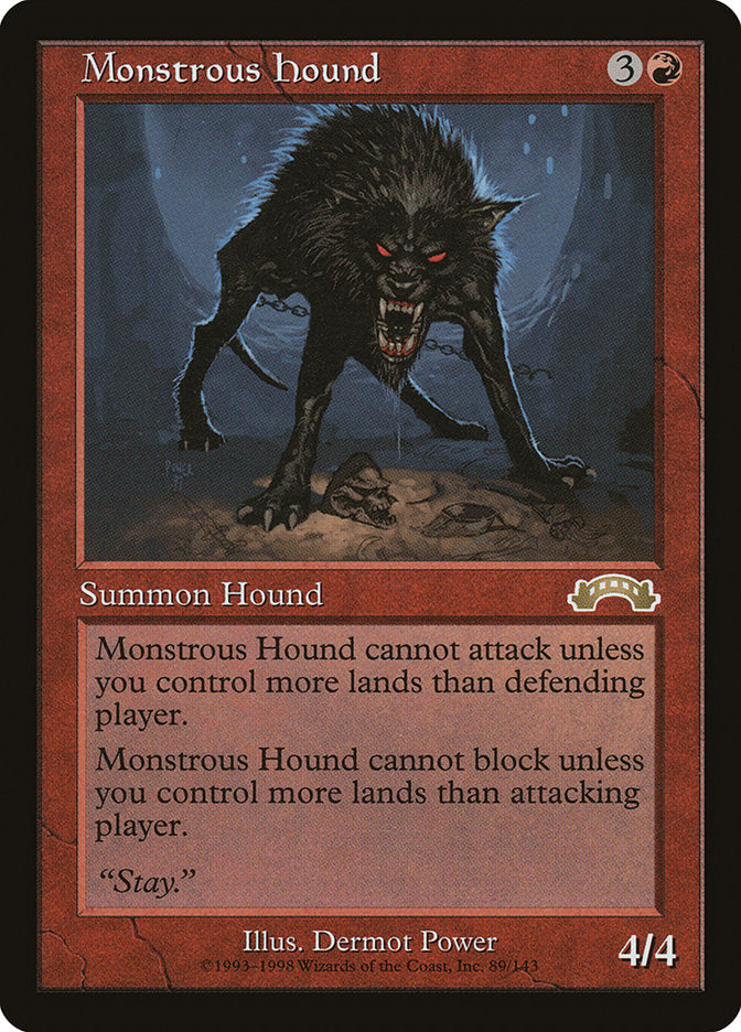 Monstrous Hound [Exodus] | The CG Realm