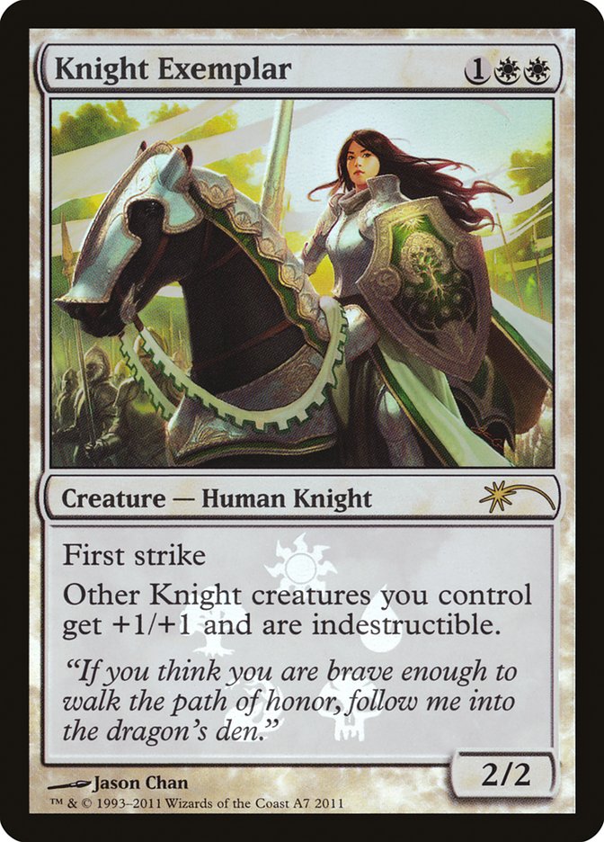 Knight Exemplar [Resale Promos] | The CG Realm
