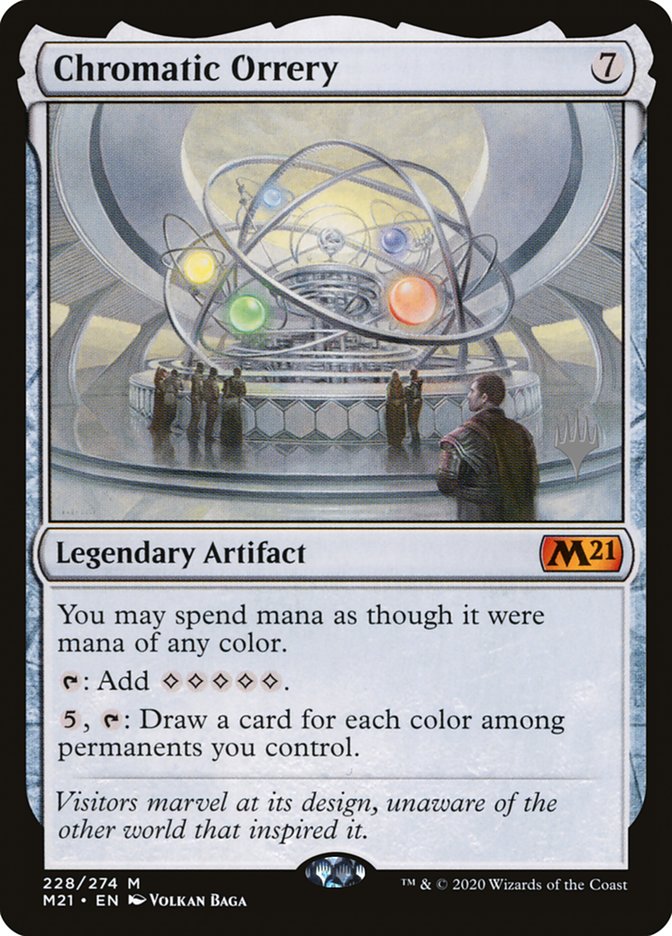 Chromatic Orrery (Promo Pack) [Core Set 2021 Promos] | The CG Realm