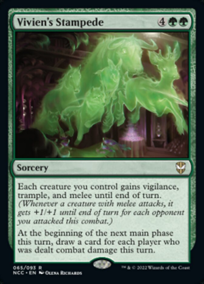 Vivien's Stampede [Streets of New Capenna Commander] | The CG Realm