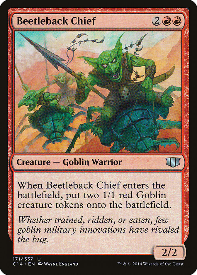 Beetleback Chief [Commander 2014] | The CG Realm