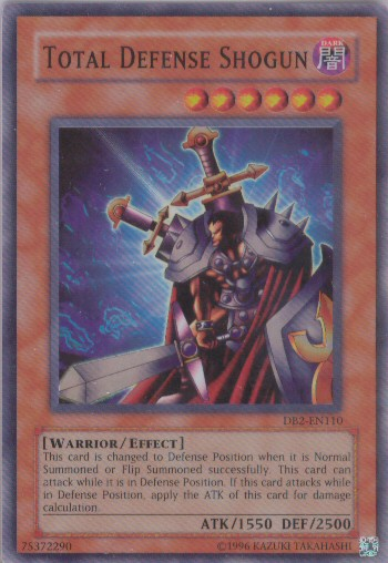 Total Defense Shogun [DB2-EN110] Super Rare | The CG Realm