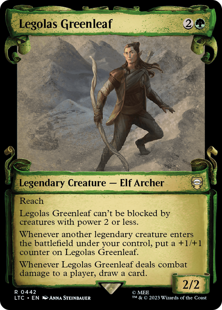 Legolas Greenleaf [The Lord of the Rings: Tales of Middle-Earth Commander Showcase Scrolls] | The CG Realm