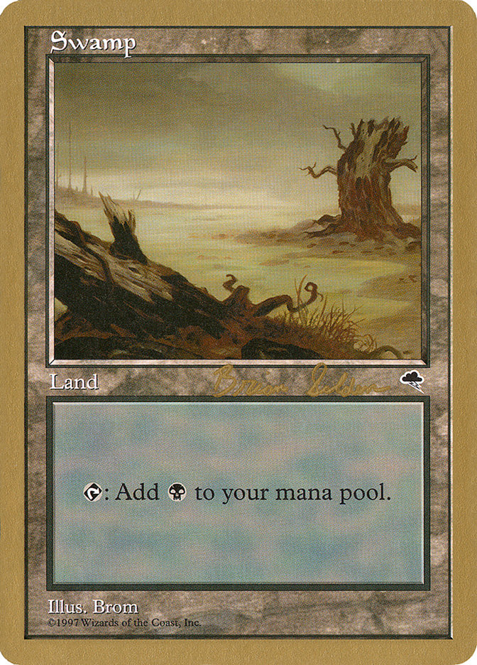 Swamp (bs340) (Brian Selden) [World Championship Decks 1998] | The CG Realm
