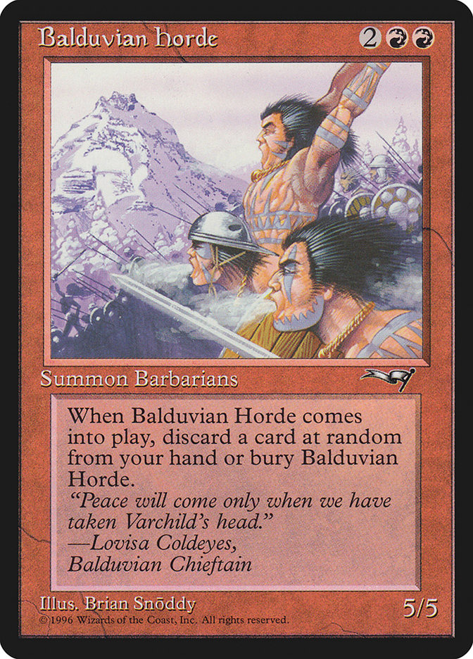 Balduvian Horde [Alliances] | The CG Realm