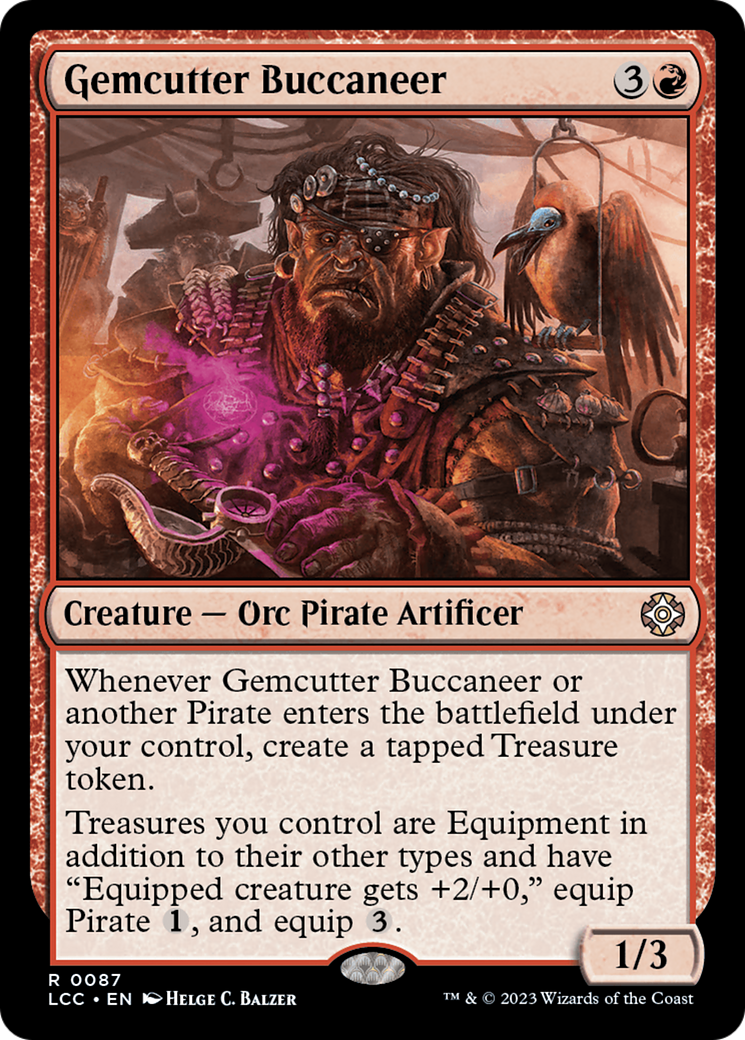 Gemcutter Buccaneer [The Lost Caverns of Ixalan Commander] | The CG Realm