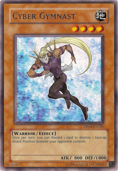Cyber Gymnast [DR04-EN186] Rare | The CG Realm